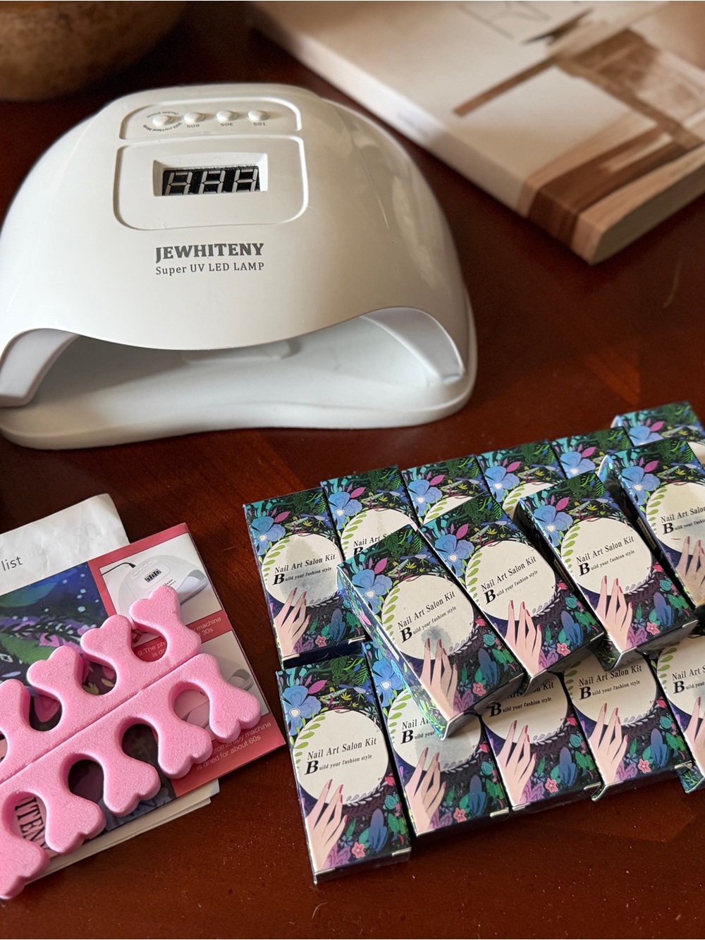 JEWHITENY Super UV LED Lamp - White Nail Lamp